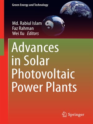 cover image of Advances in Solar Photovoltaic Power Plants